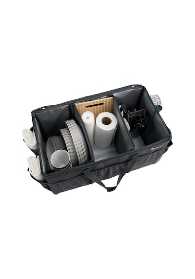 Outwell Hornsea Kitchen Storage Box Çok Amaçlı Saklama Kutusu Siyah