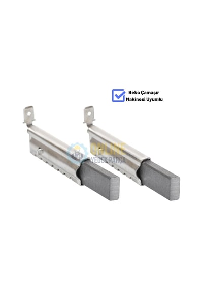 Beko Uyumlu Çamaşır Makinesi Motor Kömürü (2 Adet) - 394804808