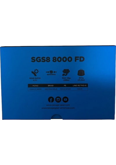 Savage Gear Sgs8 8000 Fd 8+1bb Jig Makinesi