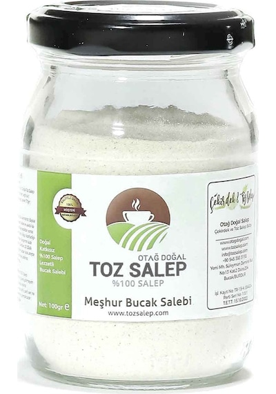 Otağ Doğal Katkısız Saf Bucak Toz Bucak Salebi 100 G