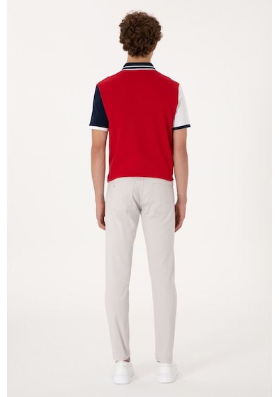 U.S. Polo Assn. Erkek Açık Gri Kanvas Pantolon 50309126-VR001