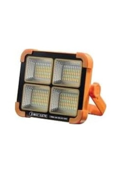 Turbo 400w Solar Led Projektör Kamp Solar