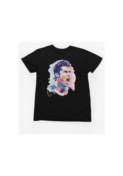 Magors Stıl-x Yeni Crıstıano Ronaldo Baskılı Bisiklet Yaka Erkek Çocuk Ve Genç Tshırt Siyah-1 Magors Stıl-x Yeni Crıstıano Ronaldo Baskılı Bisiklet Yaka Erkek Çocuk Ve Genç Tshırt Siyah-1
