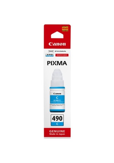 Canon Gı-490  4 Renk Mürekkep Seti Siyah, Mavi, Kırmızı, Sarı - G2400 G2411 G3400 G3411 G4411 Uyumlu