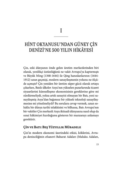 1368 Çin Ve Modern Dünyanın İnşası