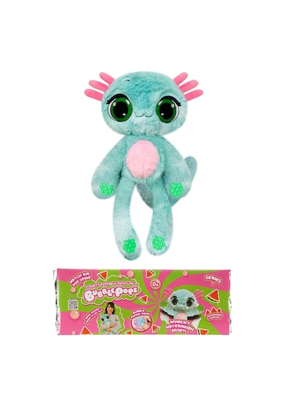 Bubble Pops Whacky Watermelon Axolotl: Kokusuyla Büyüleyen Şişme Peluş Aksolotl