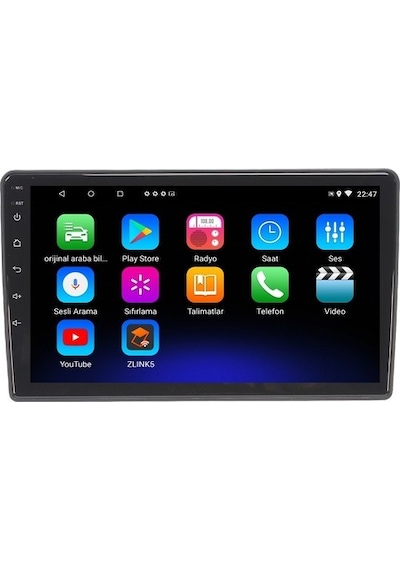 Celali Tuning Opel Corsa D Android 12 Carplay Navigasyon Multimedya - 2gb Ram 32gb Hdd