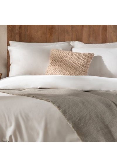 Bambu Çift Kişilik Nevresim Takımı 200x220 Cm Acı Kahverengi