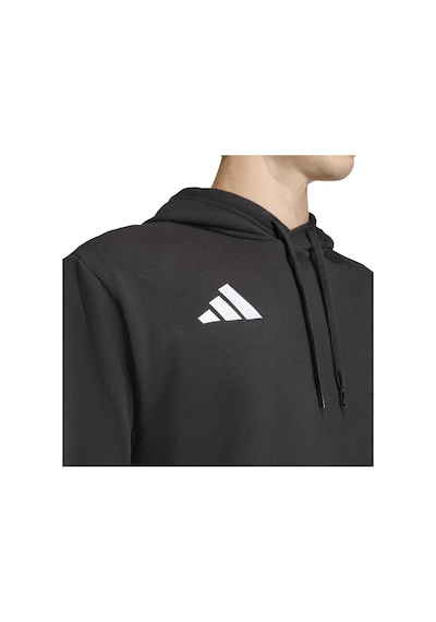 Black/whıte Adidas Erkek Futbol Kapşonlu Sweatshirt Ent26 Hoody Jz6577 siyah