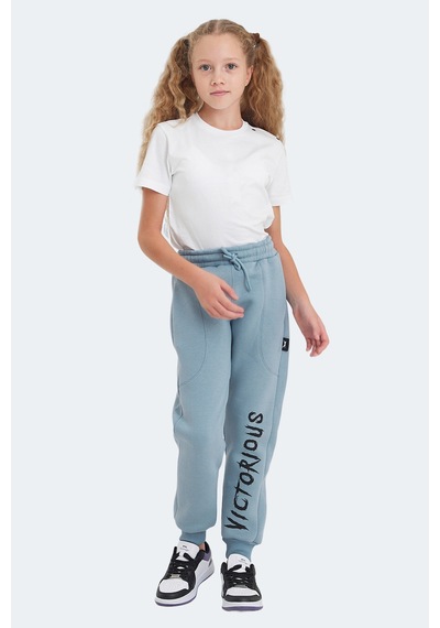 Slazenger Laney 2 Li Set Eşofman Altı Koyu Gri - Mavi