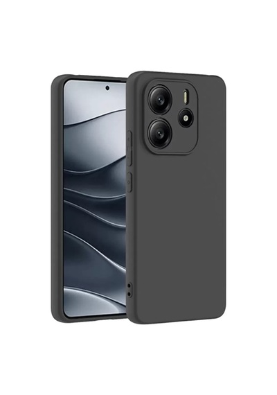 Newface Xiaomi Redmi Note 14 4g Kılıf First Silikon - Siyah Diğer