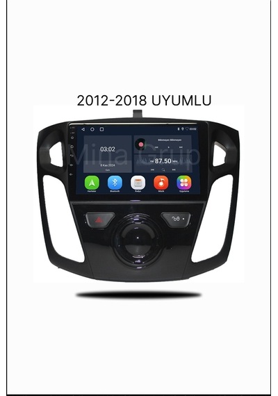 Snp Serisi Ford Focus 3 4 Uyumlu 9" Multimedya Android Teyp 4-64 Gb + Kamera li 9"