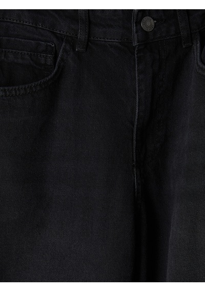 Lcw Jeans Siyah Loose Fit Erkek Jean Pantolon