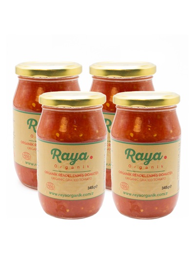 Organik Rendelenmiş Domates 345 G 4 Lü Set