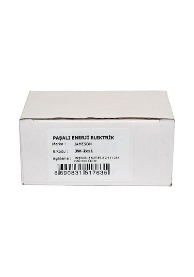 Jameson Jw-2X11 125A 2 Kutuplu Dağıtıcı Ünite