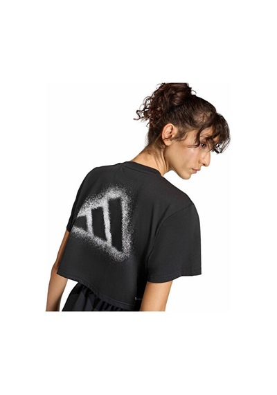 Adidas W Primelift G T Kadın Antrenman Tişörtü Kb9396 Siyah Siyah