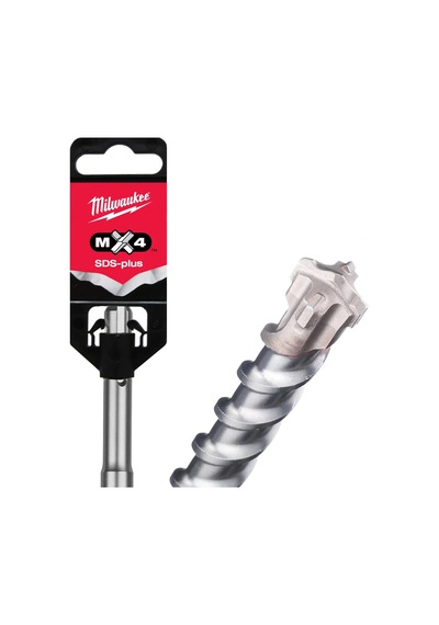 Milwaukee 5,5x165 MM SDS-Plus MX4 Beton Matkap Ucu - 4 Elmas