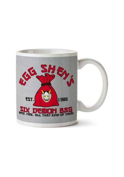 Egg Shens Six Demon Bag Big Trouble In Little China İki Tarafı Baskılı Kupa Bardak Çok Renkli