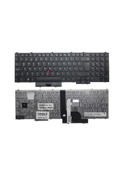Lenovo Uyumlu ThinkPad 20HH0034TX, 20HK0026TX Notebook Klavye (Siyah TR) (Pars Power) Siyah - Çerçeveli 341756