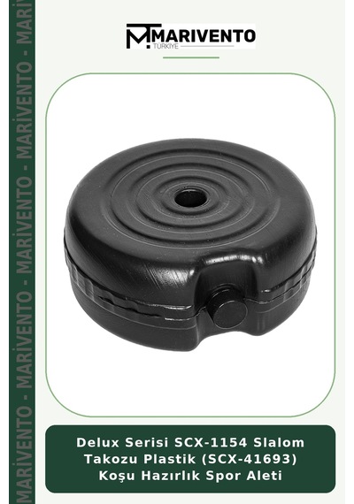 Delux Serisi Scx-1154 Slalom Takozu Plastik Scx-41693 Koşu Hazırlık Spor Aleti Çok Renkli