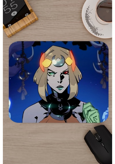 Hades 2 Kaymaz Dikişli Kauçuk Oyuncu Mousepad V3 - 22x18 Gaming Mouse Pad Fare Altlığı