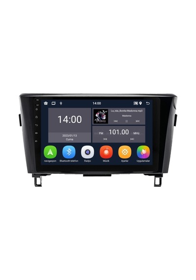 Nissan Qashqai Android Multimedya Sistemi 2014-2020 4+64 Gb