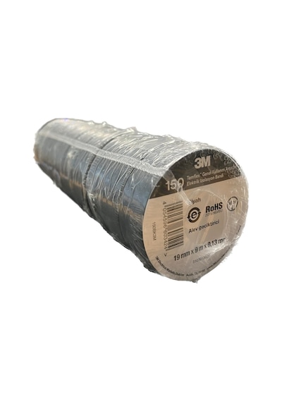 3M Temflex İzole Elektrik Bantı İzole Bant 10 Lu Paket 3M Temflex İzole Elektrik Bantı İzole Bant 10 Lu Paket