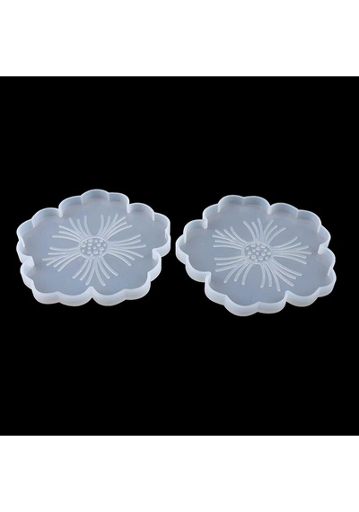 Epoksi Reçine İçin Silikon Kalıp Çiçek Kalıbı 12 Cm Diğer