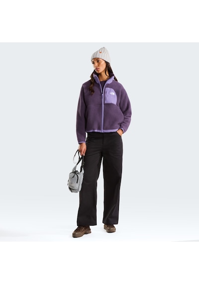 The North Face W Yumiori Off Peak Full Zip Kadın Polar Ceket-34569 Mor