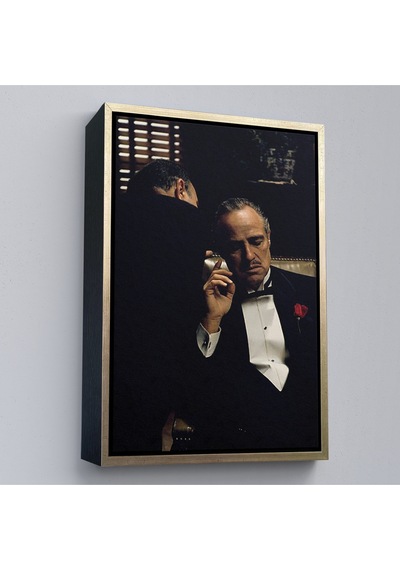 Ahşap Çerçeveli Godfather Film Tablo-7674
