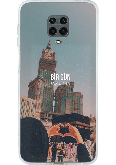 Redmi Note 9 Pro-9s Uyumlu Kabe Sevdası Baskılı Silikon Kılıf Renkli