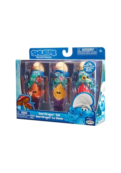 Şirinler Kayıp Köy Smurfstorm 3'lü Figür Set Model 1 Marvel