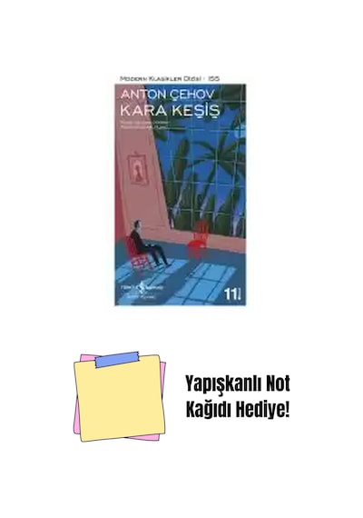 Kara Keşiş + Yapışkanlı Not Kağıdı