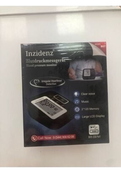 İnzidenz B07 Model Tansiyon Aleti Pilli - Medikaltec Dijital Inzidenz Model Tansiyon Aleti Pilli Kol