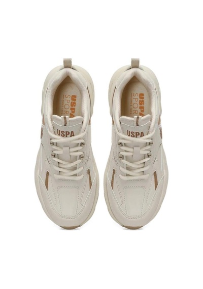 U.s. Polo Assn. Isabella 6pr 102696464 Kadın Spor Ayakkabı Bej 36-40