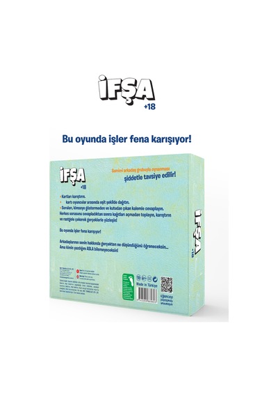 İfşa +18 Kalem Hediyeli Eğlenceli, Cesur Sorular, Gerçek Cevaplar