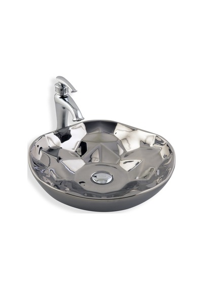 Eva Banyo Lena E-5006G Tezgah Üstü Porselen Lavabo