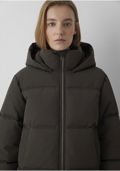 Mavi Kapsonlu Ceket Black Olive Haki