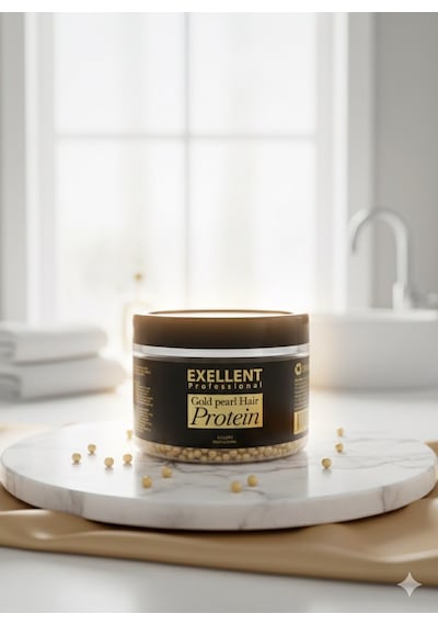 Exellent Professıonal Gold Pearl Hair Protein