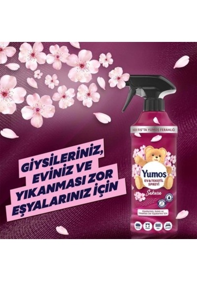 Yıkanması Zor Eşyalar İçin Sakura Sprey 450 Ml 100'lü Set