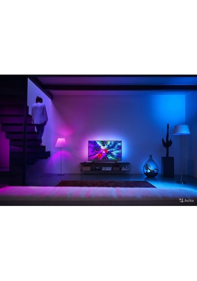 8875 Sese Duyarlı Led Ambiyans Tv Arkası & Dekoratif Aydınlatma / Usb Tak Çalıştır / Uzaktan Kumanda Diğer