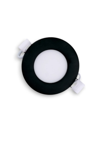 Eco Sıva Altı Siyah Spot Panel Led 3 Watt Beyaz Işık 6500 K Diğer