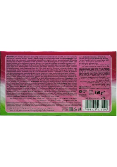 Saadet Ekşiyüz 3.5 Gr x 100 Adet Çilek Aromalı Sakız 2 Paket