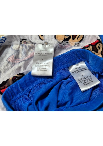 Hasyılmaz Nintendo Süper Mario 2li Pijama Takımı 4 Yaş Mavi