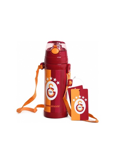 Lisanslı Çelik Matara - Parçalı Desenli Paslanmaz Su Matarası 425 Ml Diğer