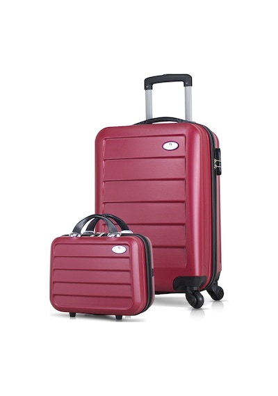 My Valice Ruby Abs 2'Li Valiz Seti (Makyaj + Kabin Boy)