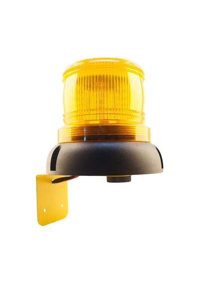 Mesan Ø110 İkaz Lamba Led Flaşör Buzzer L Montaj Turuncu 220vac Ms 624.3.220vac