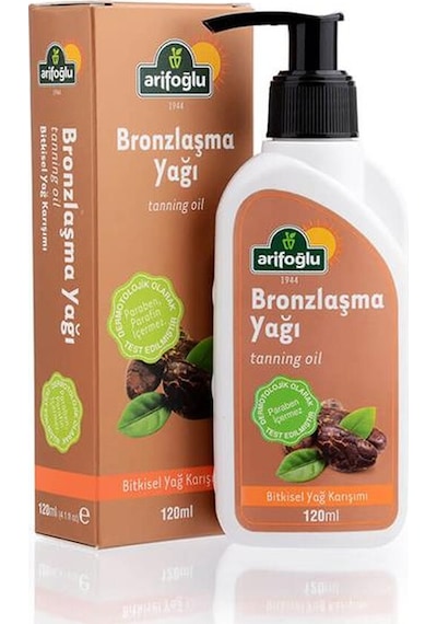 Arifoğlu Bitkisel Bronzlaşma Yağı 120 ML