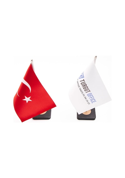 Turgut Office Masaüstü İkili Bayrak Seti