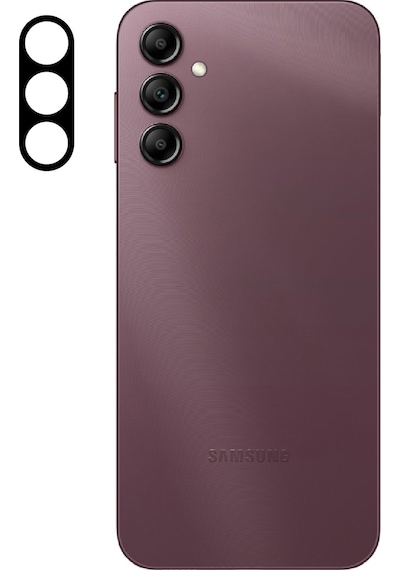 Samsung Uyumlu Galaxy A34 Zore 3d Kamera Camı Siyah